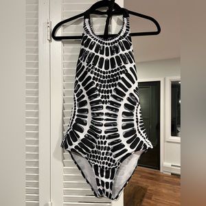 Tribal One-Piece Swimsuit Beach Bum Large